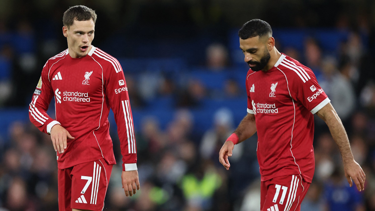 Флориан Виртц и Мохамед Салах. Фото: REUTERS