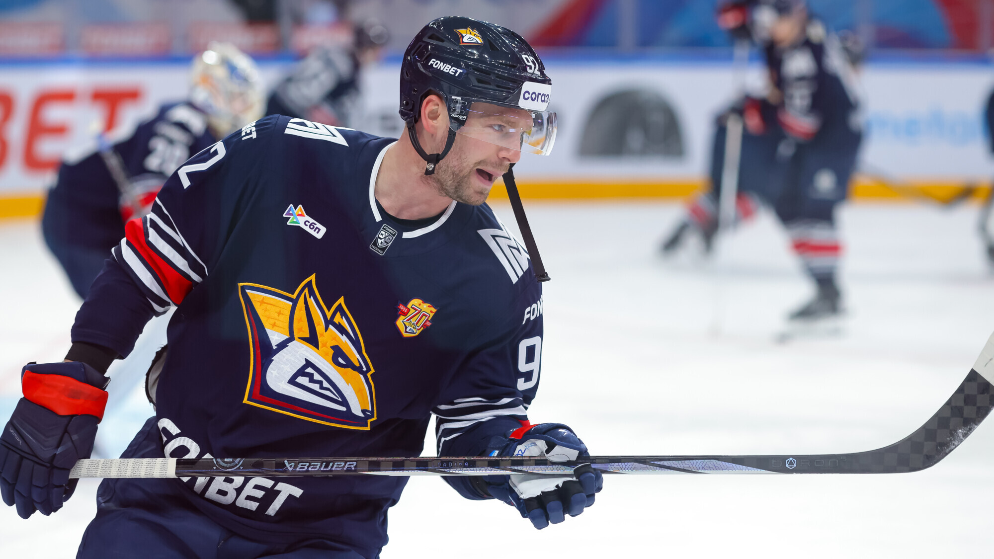 Кузнецов впервые за 11 лет вышел на лед 