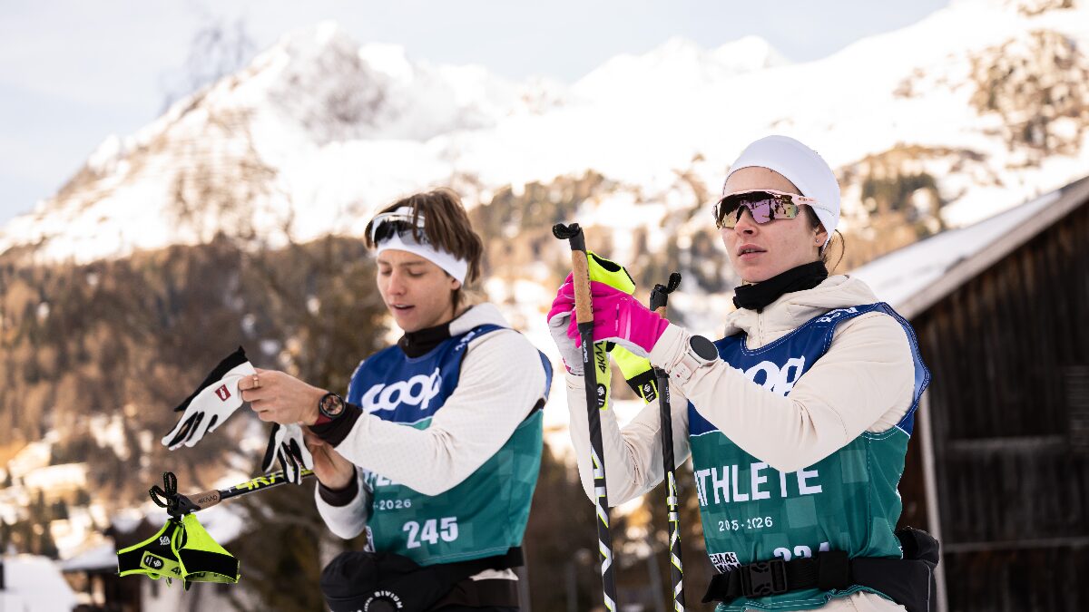 Савелий Коростелев и Дарья Непряева. 
Фото: GLOBAL LOOK PRESS