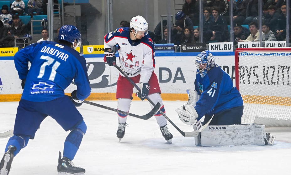 ХК ЦСКА в матче КХЛ. Фото: ХК ЦСКА