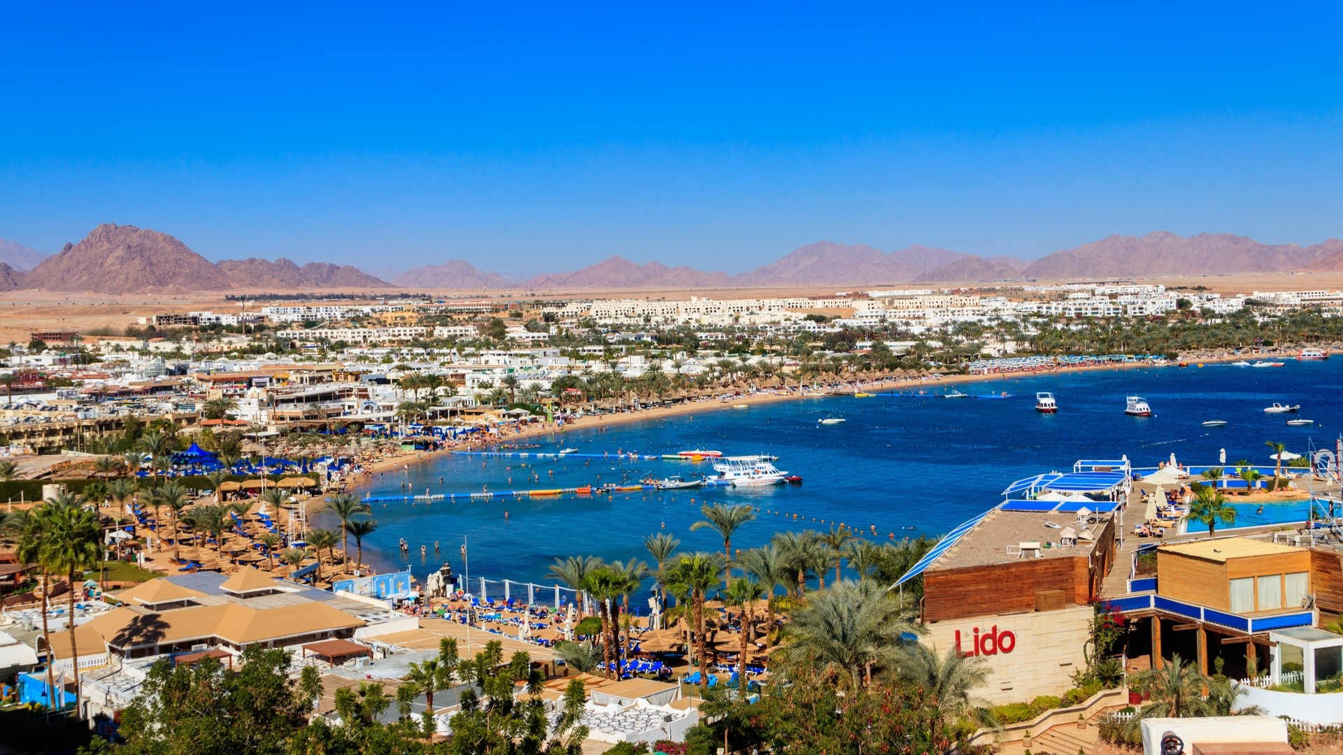 Район Наама-Бей в Шарм-эль-Шейхе.