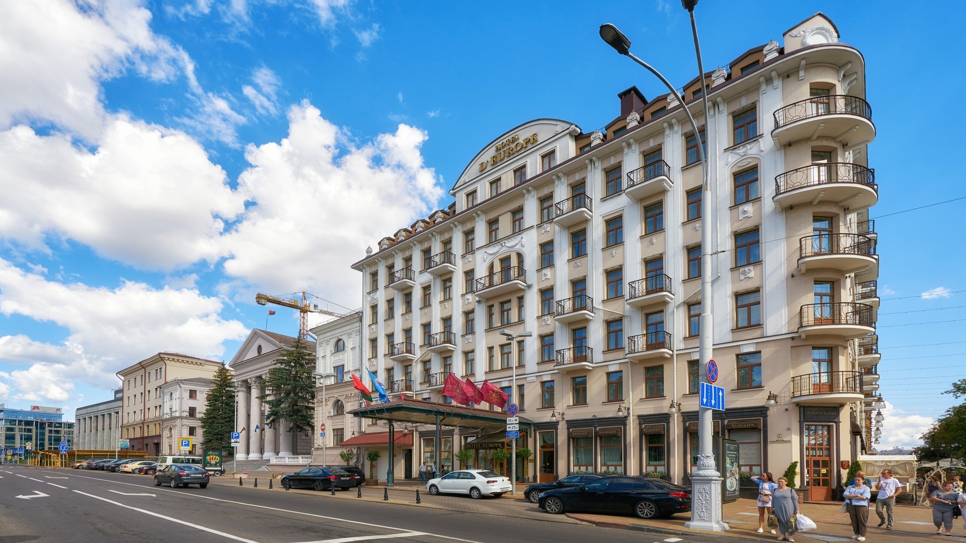 Отель «Европа» в Минске.